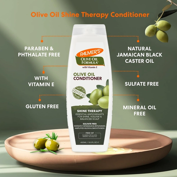 Palmer's Olive Oil With Vitamin E Shine Therapy Conditioner- 400ml (2539)