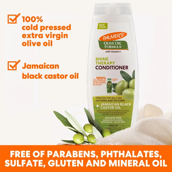 Palmer's Olive Oil With Vitamin E Shine Therapy Conditioner- 400ml (2539)