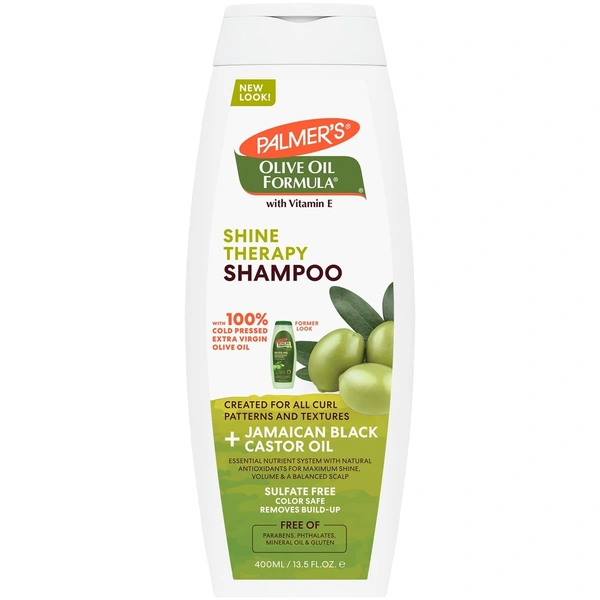 Palmer's Olive Oil With Vitamin E Shine Therapy Shampoo- 400ml (2593)