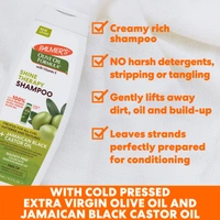 Palmer's Olive Oil With Vitamin E Shine Therapy Shampoo- 400ml (2593)