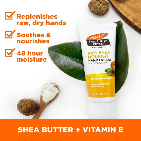 Palmer's Shea Butter With Vitamin E Raw Shea Nourish Hand Cream Vitamin Infused To Restore Skin- 96g (5355)