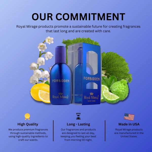 Royal Mirage Forbidden Eau De Toilette- 100ml