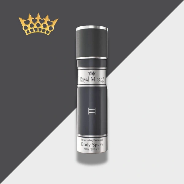 Royal Mirage II Refreshing Perfumed Body Spray- 200ml