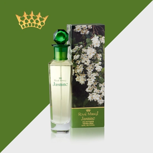 Royal Mirage Jasmine Eau De Toilette Natural Spray- 100ml
