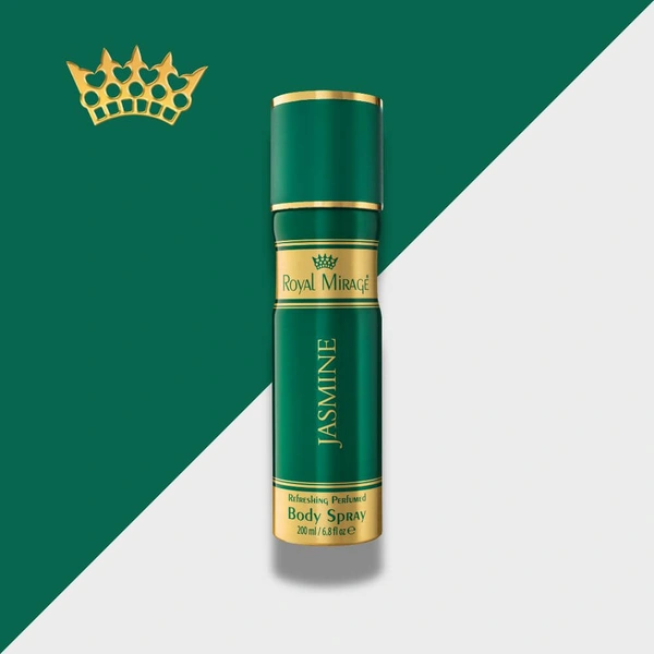 Royal Mirage Jasmine Refreshing Perfumed Body Spray- 200ml
