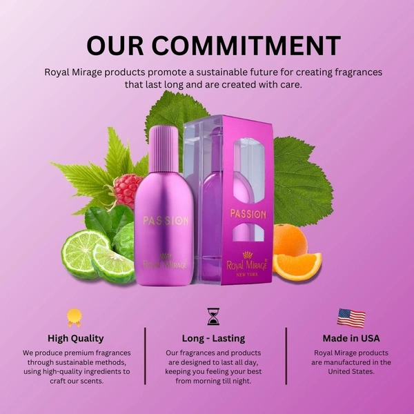 Royal Mirage Passion Eau De Toilette- 100ml
