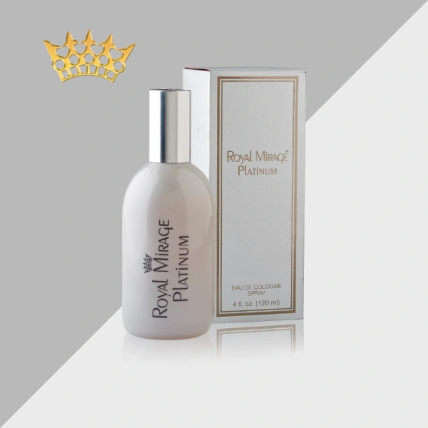 Royal Mirage Platinum Eau De Cologne Spray- 120ml