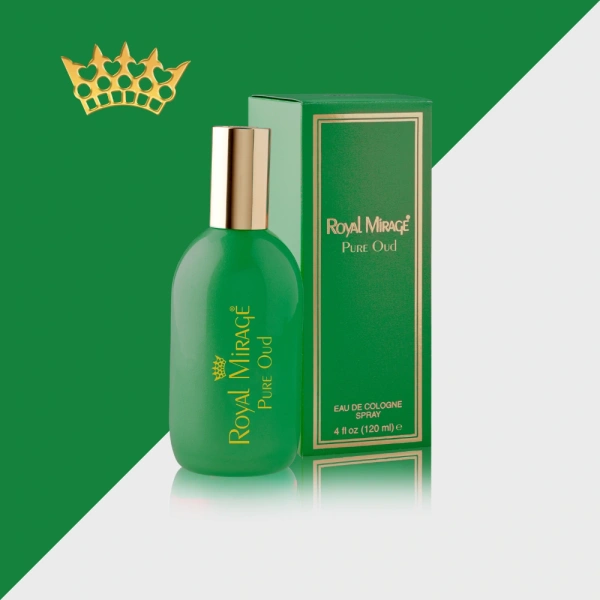 Royal Mirage Pure Oud Eau De Cologne Spray- 120ml