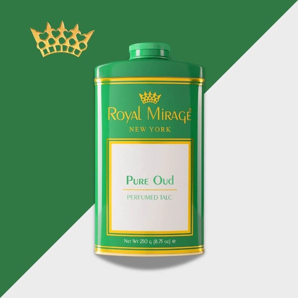 Royal Mirage Pure Oud Perfumed Talc Powder-  250gm