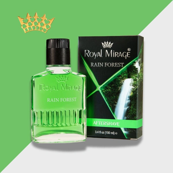 Royal Mirage Rain Forest After Shave Lotion- 100ml