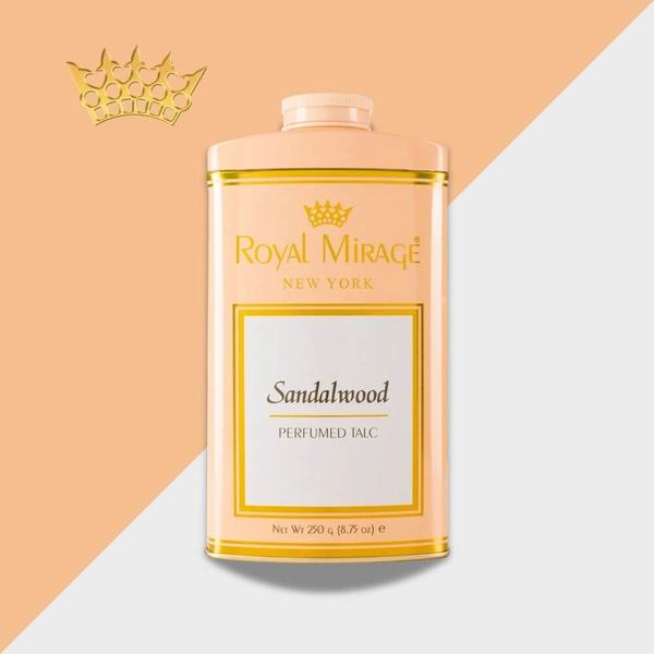 Royal Mirage Sandalwood Perfumed Talc Powder-  250gm