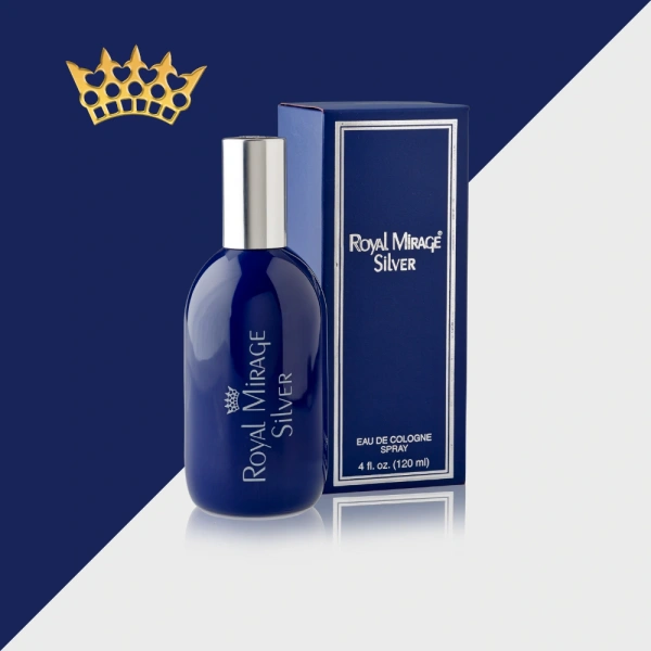 Royal Mirage Silver Eau De Cologne Spray- 120ml
