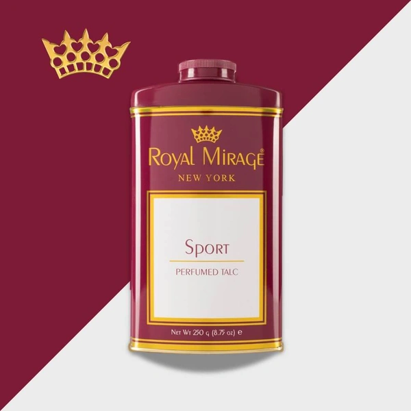 Royal Mirage Sport Perfumed Talc Powder-  250gm