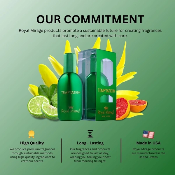 Royal Mirage Temptation Eau De Toilette- 100ml