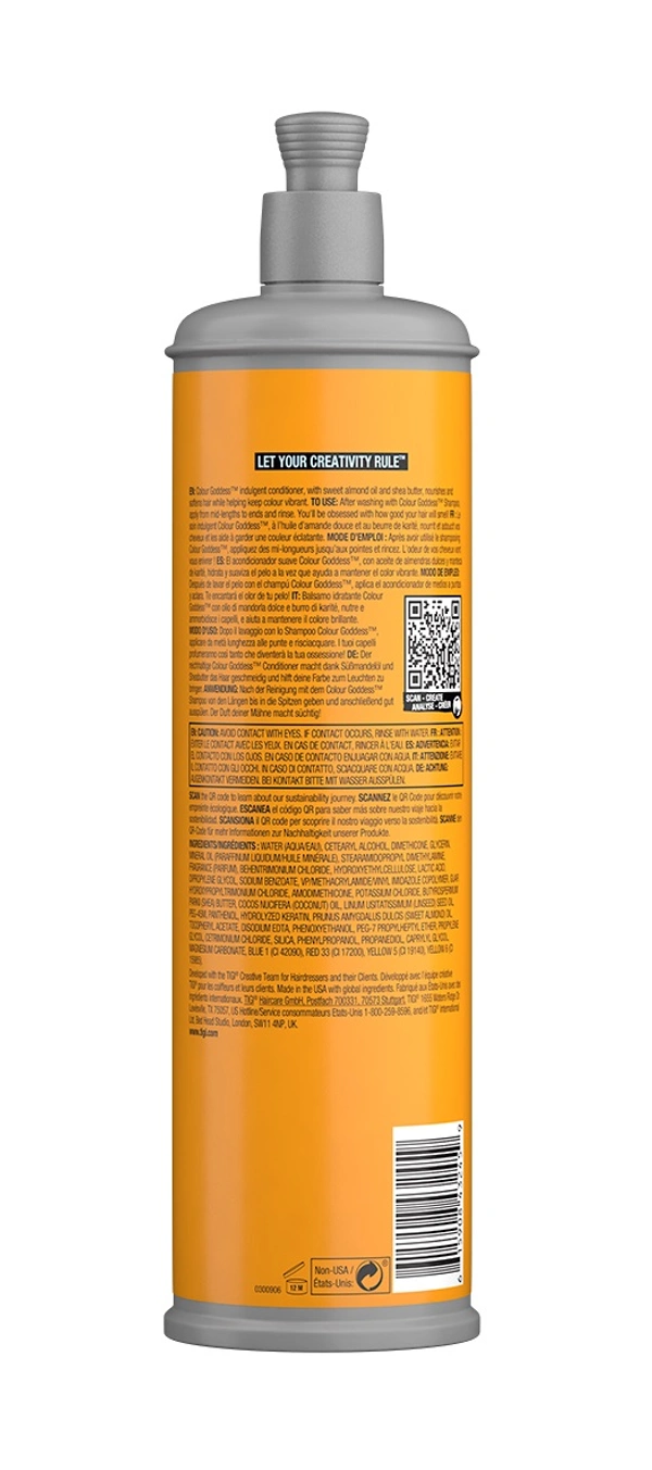 TIGI Bed Head Colour Goddess Oil Infused Conditioner For Coloured Hair- 600ml