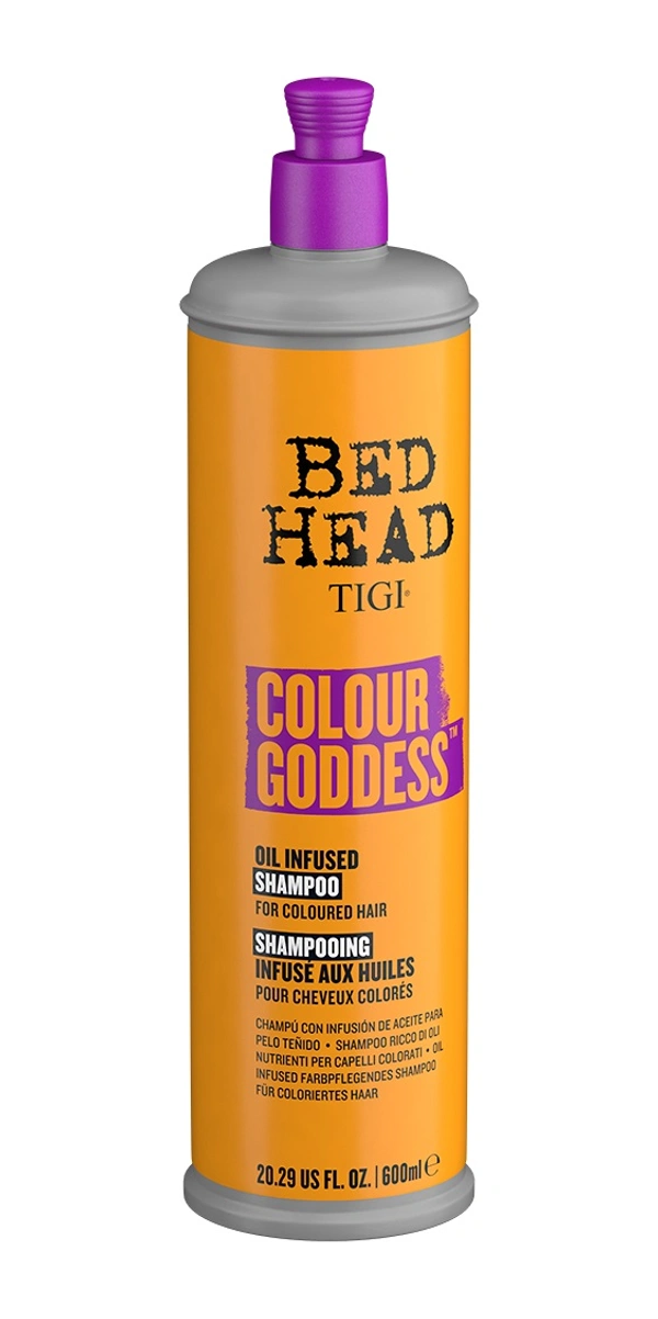 TIGI Bed Head Colour Goddess Oil Infused Shampoo For Coloured Hair- 600ml