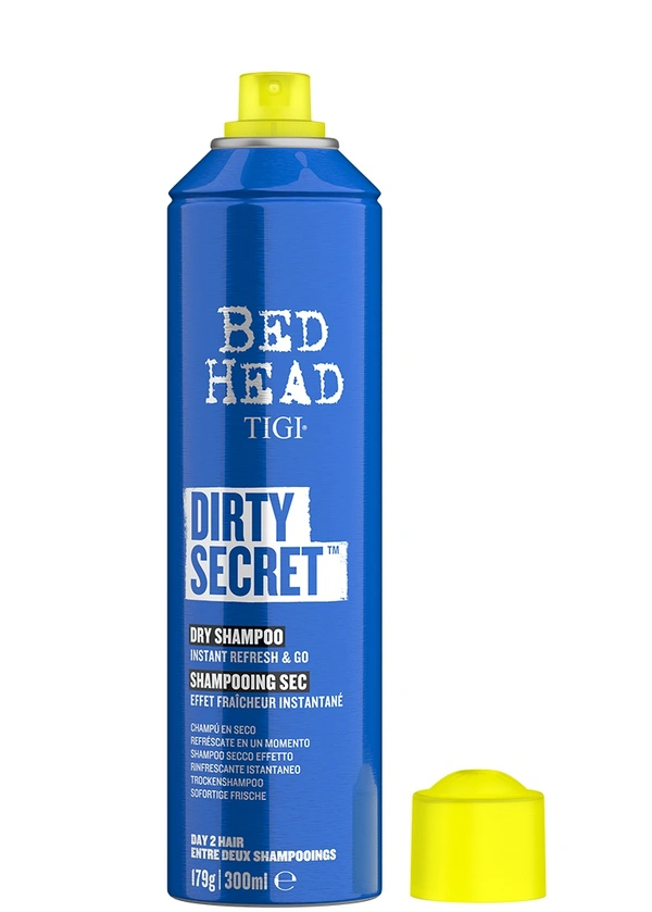TIGI Bed Head Dirty Secret Instant Refresh & Go For Day 2 Hair Dry Shampoo Spray- 300ml