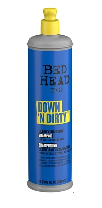TIGI Bed Head Down N' Dirty Clarifying Detox Shampoo For Revitalized Hair- 600ml