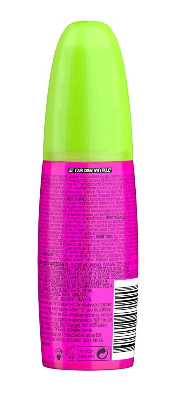 TIGI Bed Head Straighten Out Anti Frizz Serum- 100ml