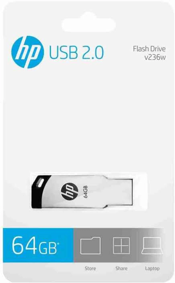 HP  64gb Big Metal Pendrive  - 64gb