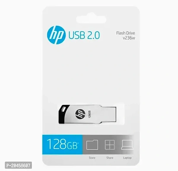 HP  128gb  Big Metal Pendrive  - 128gb