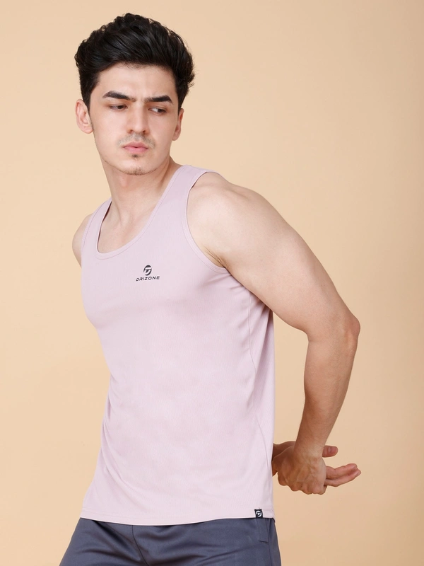 ESSENTIAL GYM TANK TOP/SANDO - L, ONION PINK