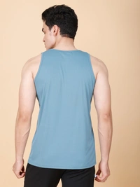 ESSENTIAL GYM TANK TOP/SANDO - M, TEAL GREEN