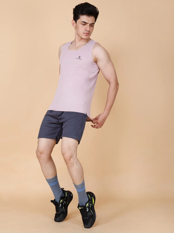 ESSENTIAL GYM TANK TOP/SANDO - L, ONION PINK