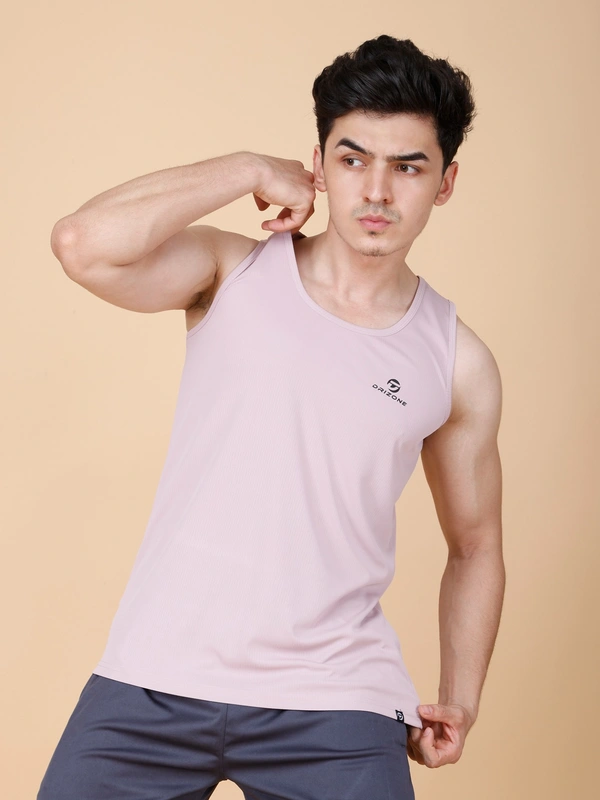 ESSENTIAL GYM TANK TOP/SANDO - L, ONION PINK