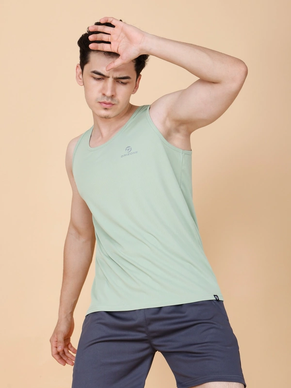 ESSENTIAL GYM TANK TOP/SANDO - XL, PISTA