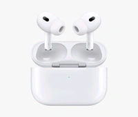 AirPods Pro (2nd generation) with Spatial Audio Bluetooth Gaming Headset (White, True Wireless) - White, Free