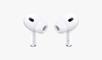 AirPods Pro (2nd generation) with Spatial Audio Bluetooth Gaming Headset (White, True Wireless) - White, Free