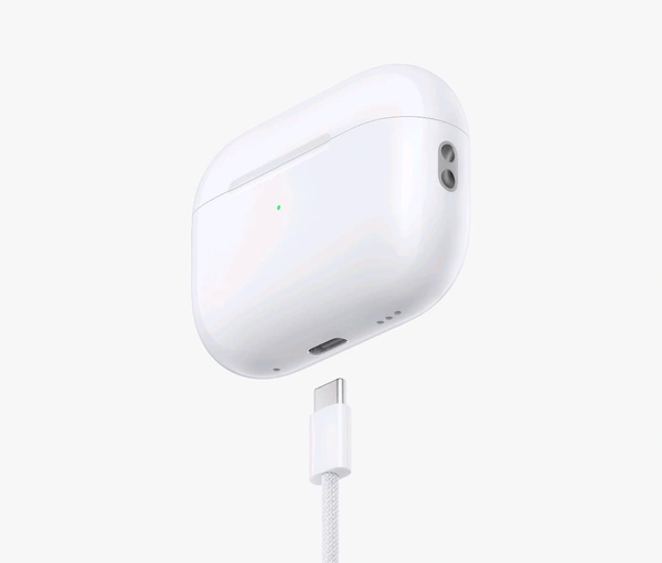 AirPods Pro (2nd generation) with Spatial Audio Bluetooth Gaming Headset (White, True Wireless) - White, Free