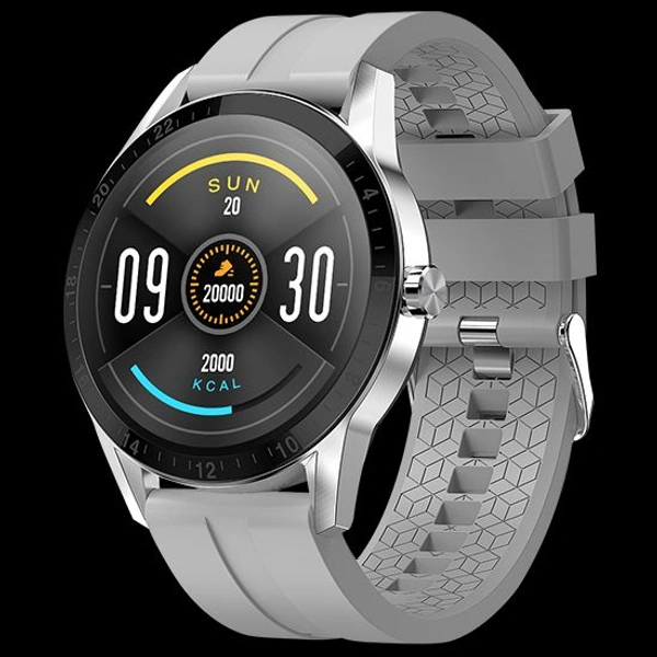 Fire Boltt Fire-Boltt Talk 35.3mm (1.39) Bluetooth Calling with SpO2, Metal Body & Luxury Design Smartwatch - Gray, Free
