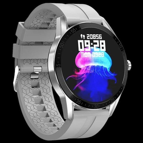 Fire Boltt Fire-Boltt Talk 35.3mm (1.39) Bluetooth Calling with SpO2, Metal Body & Luxury Design Smartwatch - Gray, Free