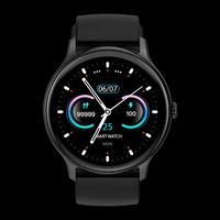 Fire Boltt Fire-Boltt Hurricane Pro features a 35.3mm (1.39-inch) Hd Display, 123 Sports Modes, IP67 Water Resistant, Smart Notifications,  Strong Battery Life, and SpO2 Monitoring - Black, Free