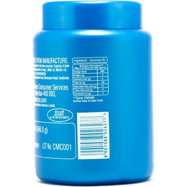 Parachute Coconut Easy Jar Hair Oil 500 Ml - 550ml