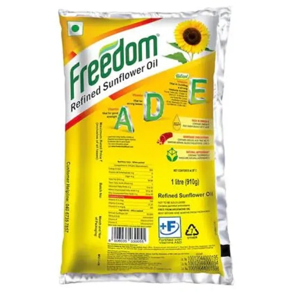 C Refined Sunflower Oil 1 L - 1L