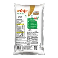 Fortune Rice Bran Health Oil 1 Liter, Pouch Pack - 1 L