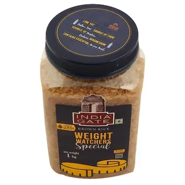 India Gate Weight Watchers Special Brown Rice 1 kg - 1kg