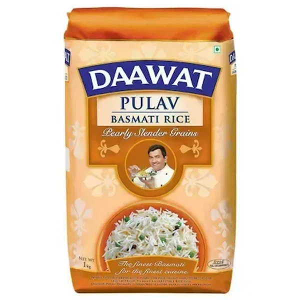 Daawat Pulav Basmati Rice 1 kg - 1kg