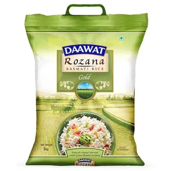 Daawat Rozana Gold Basmati Rice 5 kg - 5 kg