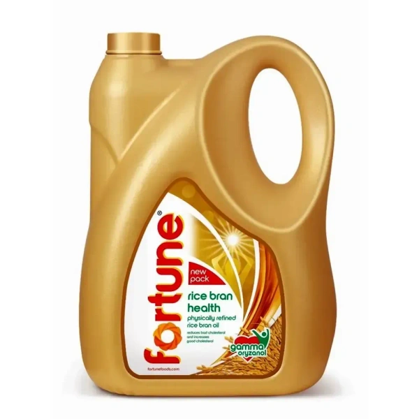 Fortune Rice Bran Oil Jar 5L - 5L