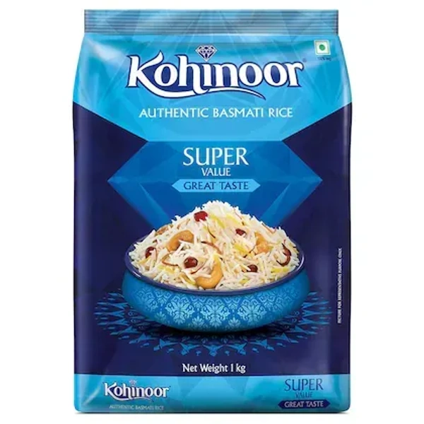 Kohinoor Authentic Basmati Rice 1 kg - 1kg