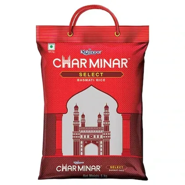Kohinoor Charminar Select Basmati Rice 5 kg - 5kg