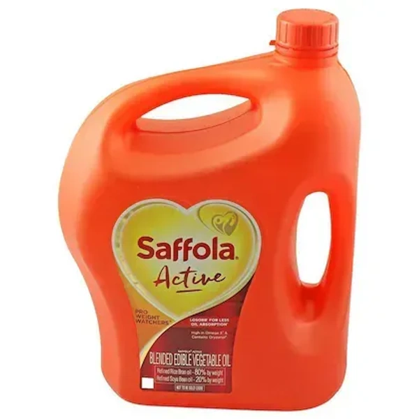 Saffola Active RiceBran Based Blended Oil 5 L - 5L