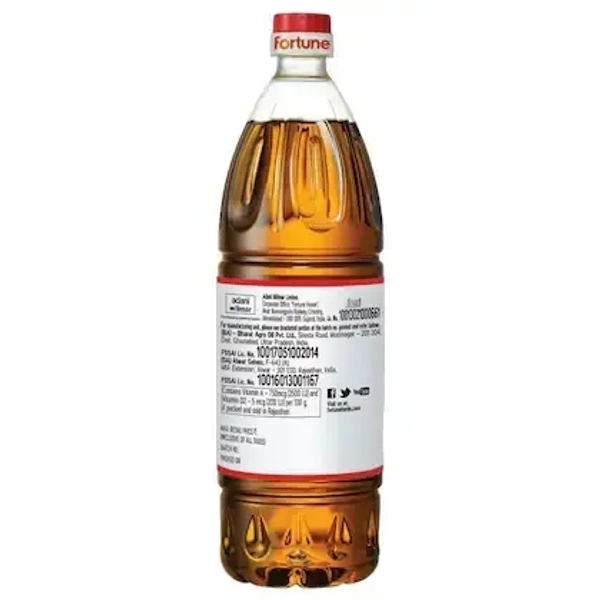 Fortune Premium Kachi Ghani Pure Mustard Oil 500 ml - 500ml