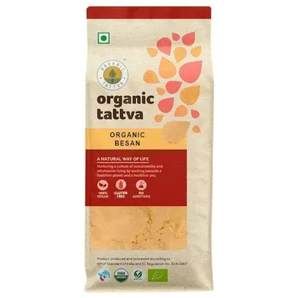 Organic Tattva Besan 500 g - 500gm