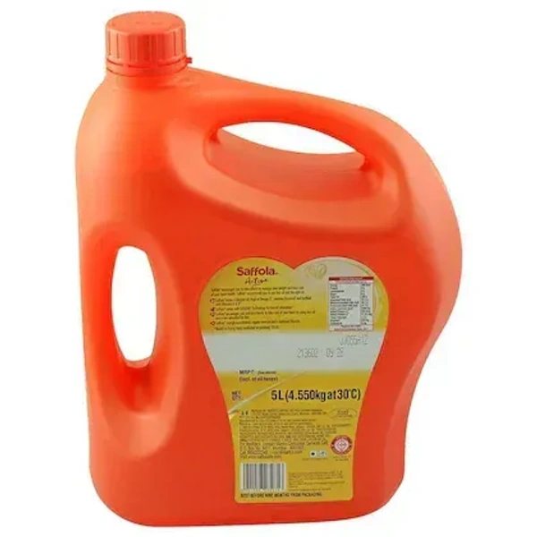 Saffola Active RiceBran Based Blended Oil 5 L - 5L