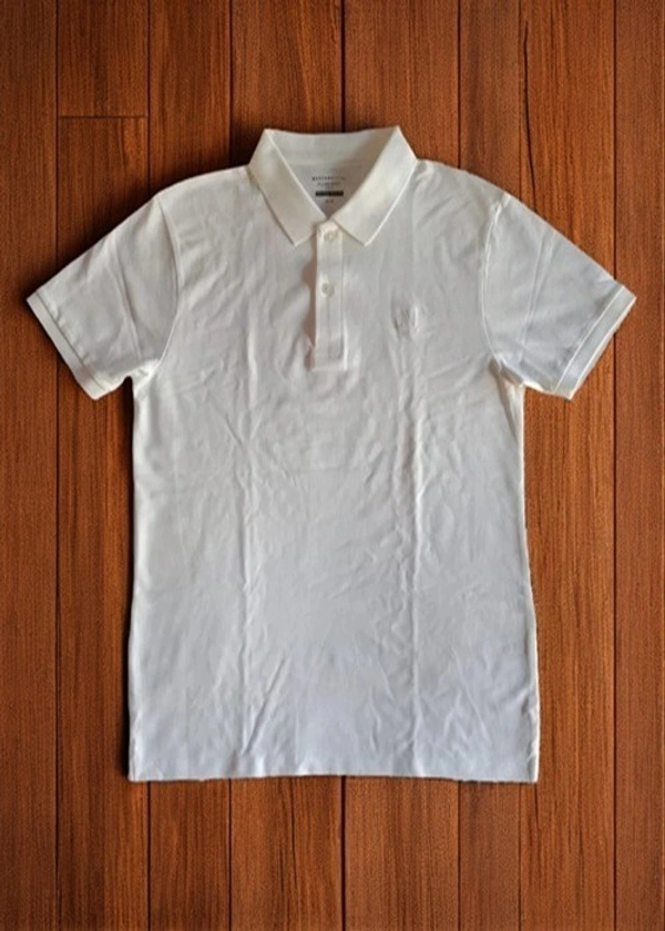 Maxzone Box pack POLO 3250 Plain matte cotton polos, premium quality. - WHITE